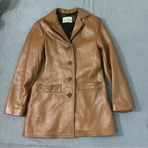 Vintage Women’s Custom Coat Co Deerskin Leather Coat
